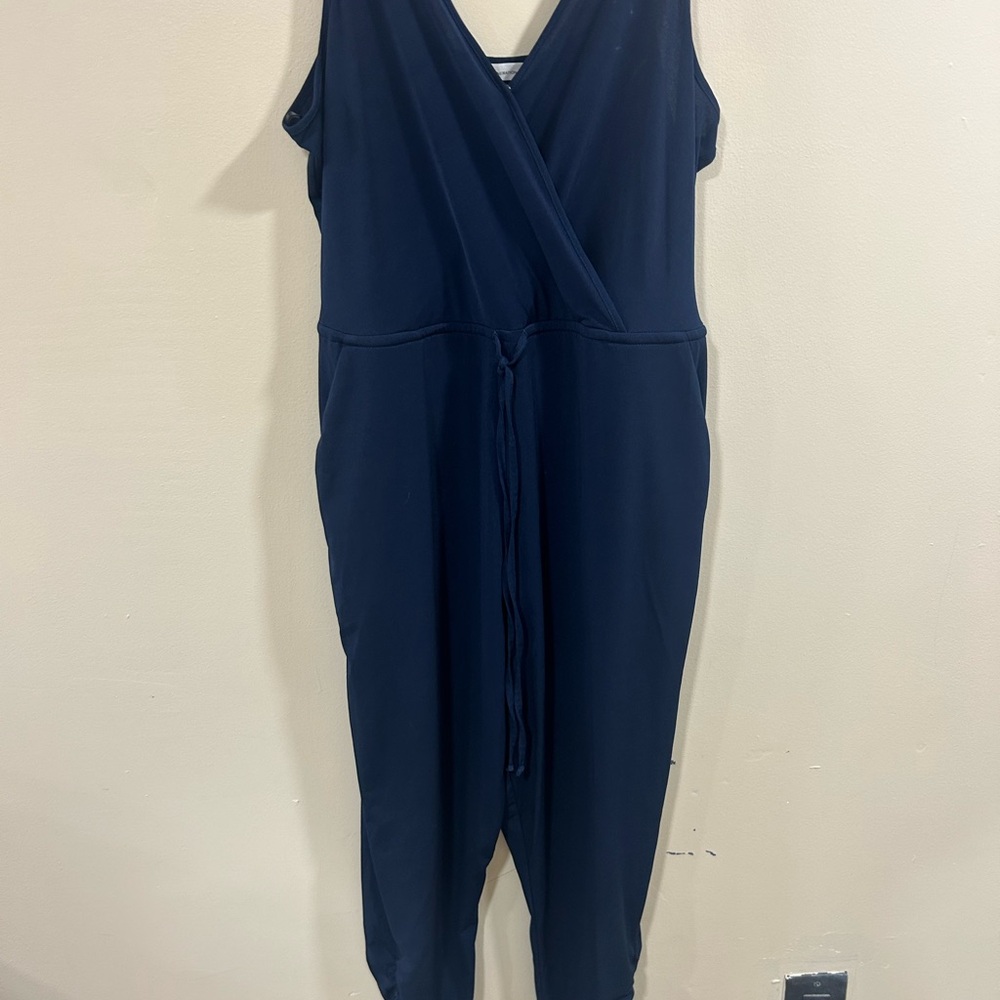 BCBGeneration Deep Blue Jumpsuit